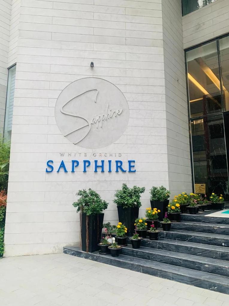 White Orchid Sapphire6774